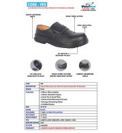 Slip On S3 Grade Executive Safety Shoes